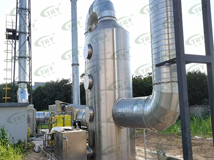 孚能科技公司鋰電池實(shí)驗室廢氣處理工程